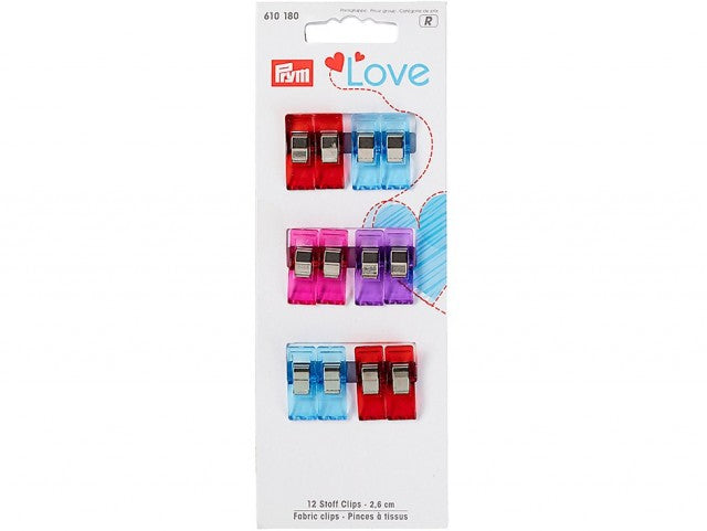 Prym Love - Stoffklyper 12 stk 2,6 cm   610180